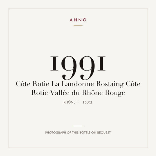Rostaing Cote Rotie La Landonne 1991 AOC 1,5l