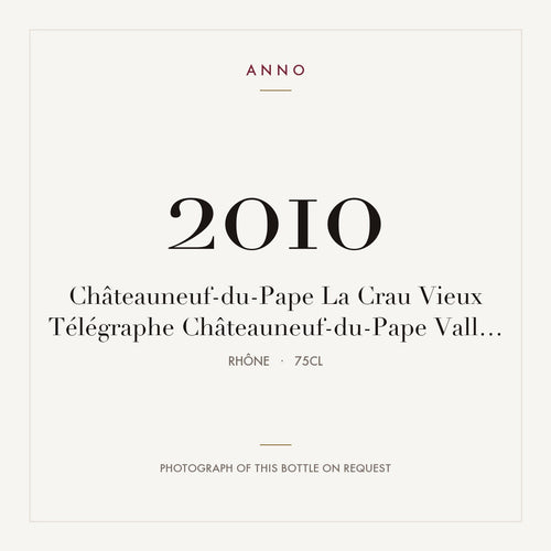 Vieux Telegraphe Chateauneuf-du-Pape La Crau 2010 AOC 0,75l