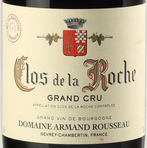 Armand Rousseau Clos de la Roche 2015 0,75l — wine label