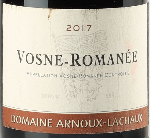 Arnoux Lachaux Vosne-Romanee 2017 0,75l — wijnetiket