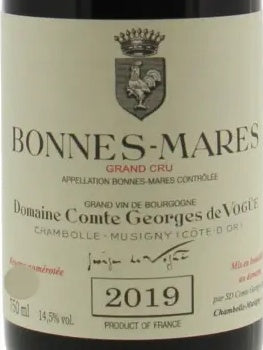 Comte de Vogue Bonnes-Mares Grand Cru 2019 AOC 0,75l — wine label