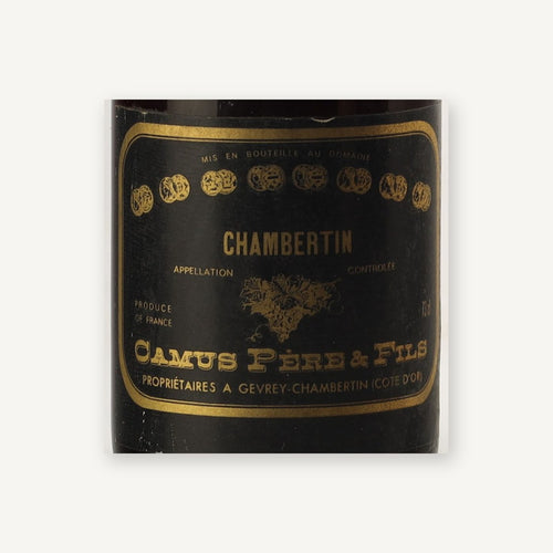 Camus Chambertin Grand Cru 1976 0,75l — vinetiket