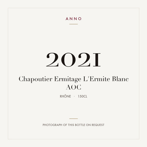 Chapoutier Ermitage L'Ermite Blanc 2021 AOC 1,5l — rótulo do vinho