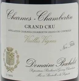 Domaine Denis Bachelet Charmes-Chambertin Grand Cru Vieilles Vignes 2021 AOC 0,75l — Weinetikett