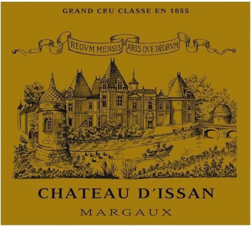Chateau d'Issan Margaux 1993 AOC 0,75l — 酒標(示意圖)
