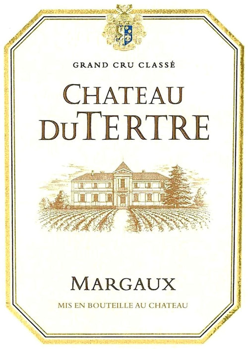 Chateau du Tertre Margaux 2015 AOC 0,75l — wine label, illustrative image