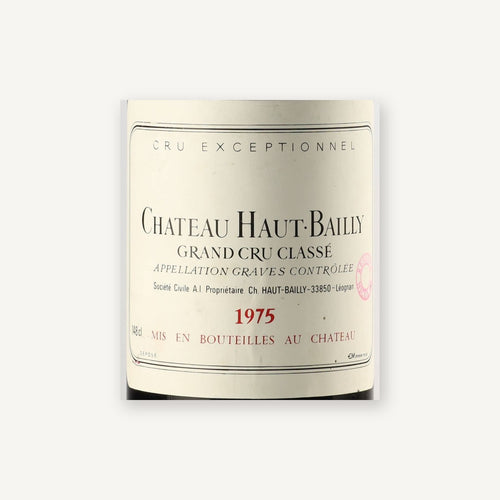 Chateau Haut-Bailly Graves 1975 AOC 1,5l — 酒標