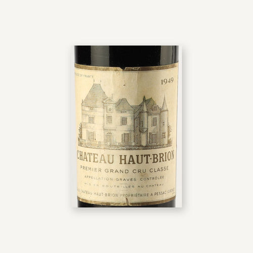 Chateau Haut-Brion Graves 1949 AOC 0,75l — wine label