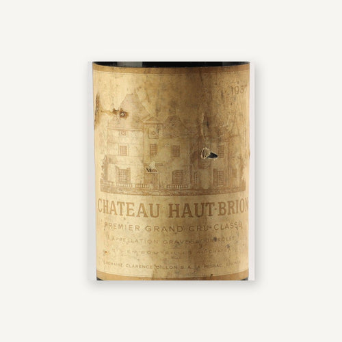Chateau Haut-Brion Graves 1957 AOC 0,75l — ワインラベル