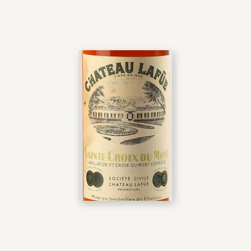 Chateau Lafue Sainte Croix du Mont 1955 0,75l — etiqueta del vino