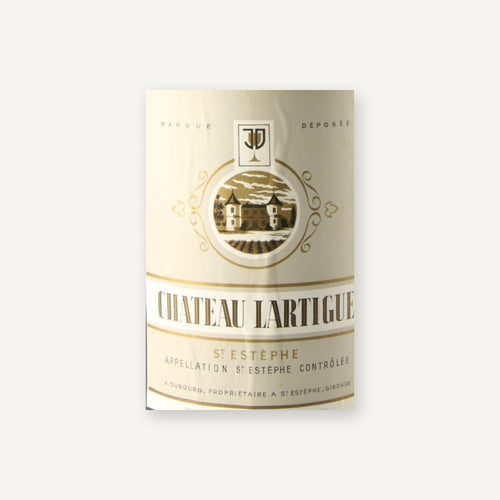 Chateau Lartigue Saint Estephe 1967 1,5l — rótulo do vinho