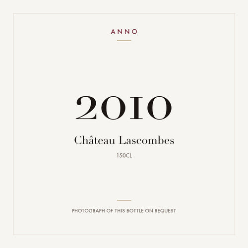 Chateau Lascombes Margaux 2010 AOC 1,5l — ANNO 年份卡;實際酒瓶照片可應要求提供