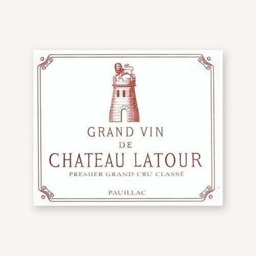 Chateau Latour Pauillac 1977 AOC 0,75l — wine label, illustrative image