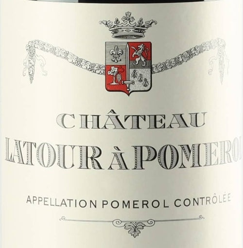 Chateau Latour a Pomerol Pomerol 1969 AOC 0,75l — étiquette du vin, image indicative