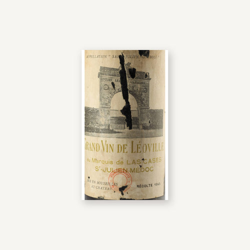 Chateau Leoville Las Cases Saint-Julien 1945 AOC 0,75l — wine label