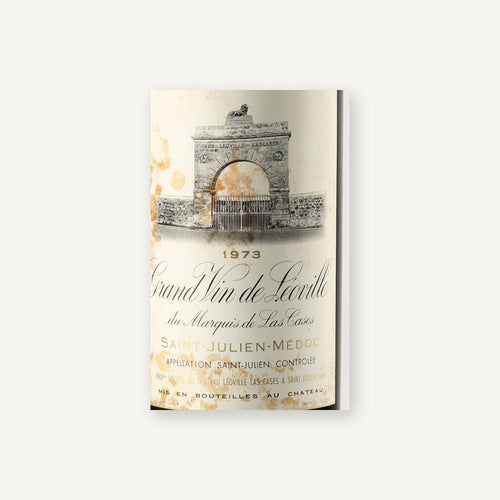 Chateau Leoville Las Cases Saint-Julien 1973 AOC 0,75l — 酒標(示意圖)