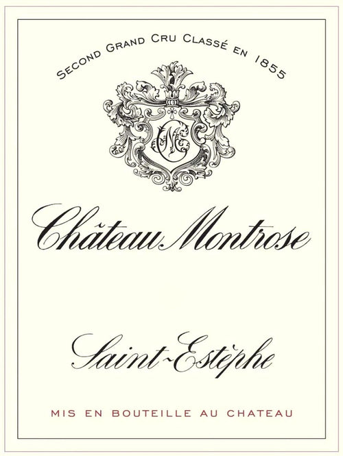 Chateau Montrose Saint-Estephe 2014 AOC 0,75l — этикетка вина, иллюстративное изображение