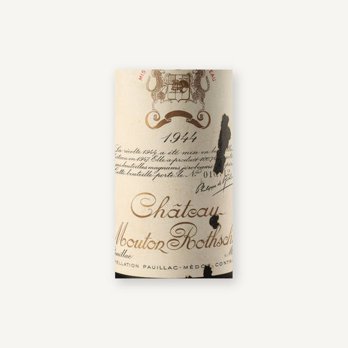 Chateau Mouton Rothschild Pauillac 1944 AOC 0,75l — wine label