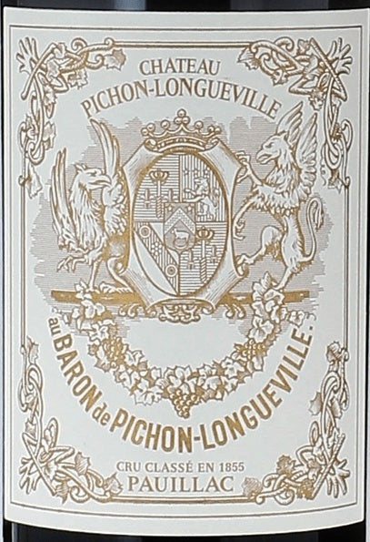 Chateau Pichon Baron Pauillac 1984 AOC 0,75l — wine label, illustrative image