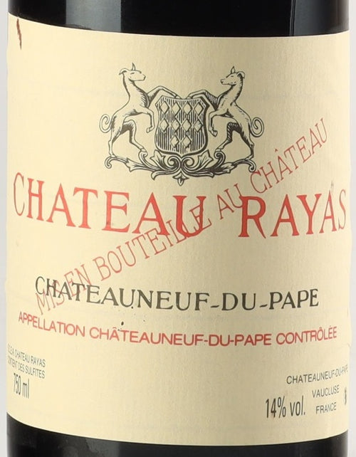 Chateau Rayas Chateauneuf-du-Pape 2010 AOC 0,75l — wijnetiket