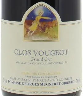 Mugneret-Gibourg Clos de Vougeot Grand Cru 2015 AOC 0,75l — wine label