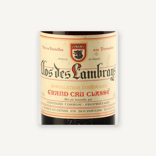 Domaine des Lambrays Clos des Lambrays Grand Cru 1948 AOC 0,75l — wine label