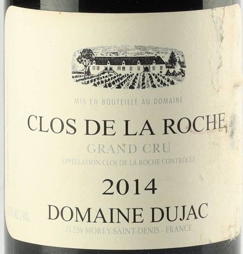 Domaine Dujac Clos de la Roche Grand Cru 2014 AOC 0,75l — Weinetikett