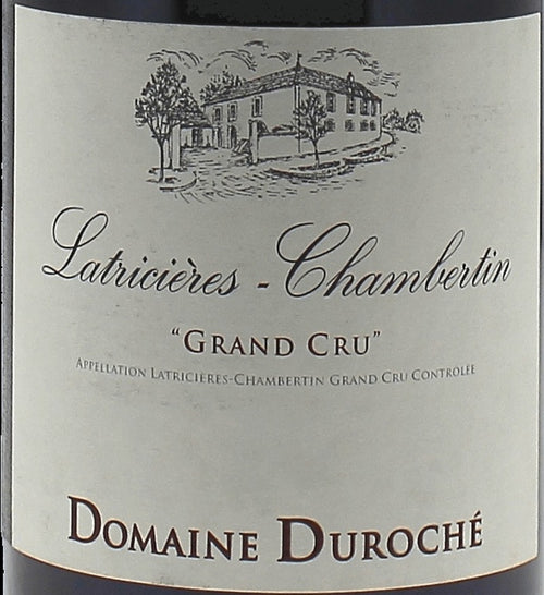 Domaine Duroche Latricieres-Chambertin Grand Cru 2023 AOC 0,75l — ワインラベル(参考画像)