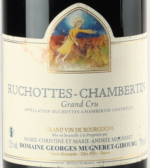Domaine Georges Mugneret-Gibourg Ruchottes-Chambertin 2019 0,75l — wijnetiket