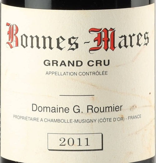 Domaine Georges Roumier Bonnes-Mares Grand Cru 2011 0,75l — Weinetikett