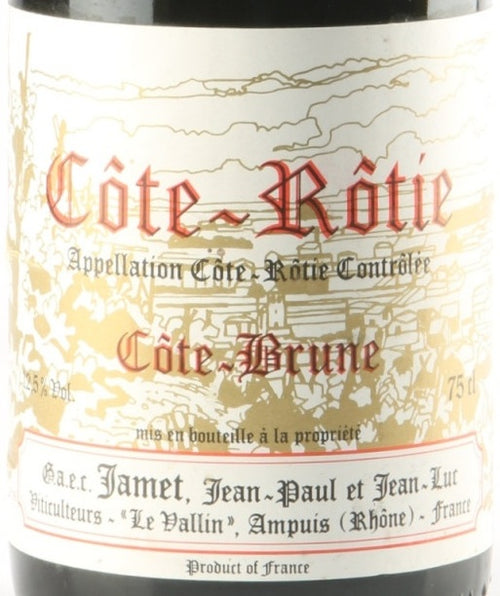 Domaine Jamet Cote-Rotie Cote Brune 1999 AOC 0,75l — wine label