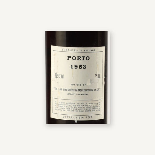 Duoro Wine Shippers and Growers 1953 0,75l — wine label