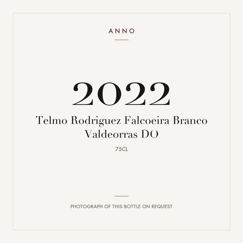 Telmo Rodriguez Falcoeira Branco 2022 0,75l — ANNO vintage card; photograph of the actual bottle available on request