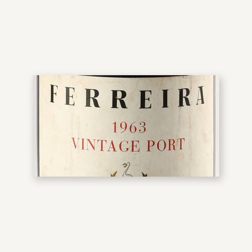 Ferreira Vintage Port 1963 DO 0,75l — ワインラベル