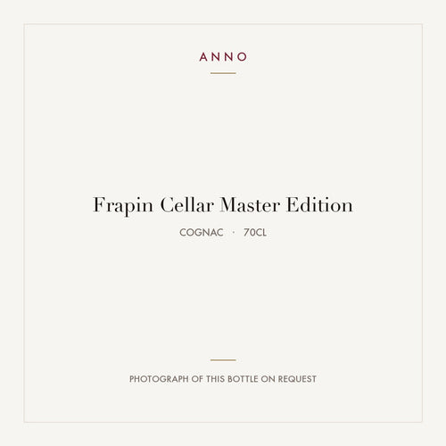 Frapin Cellar Master Edition 2024 0,7l from Cognac — ANNO vintage card; photograph of the actual bottle available on request