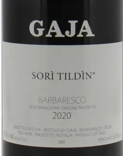 Gaja Barbaresco Sori Tildin 2020 DOCG — etichetta del vino