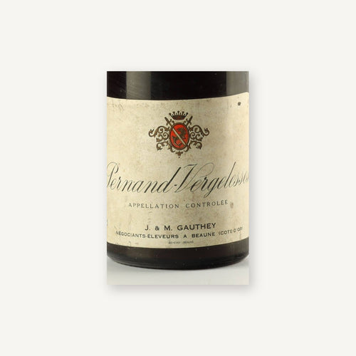 Gauthey Pernand Vergelesses 1973 0,75l — этикетка вина