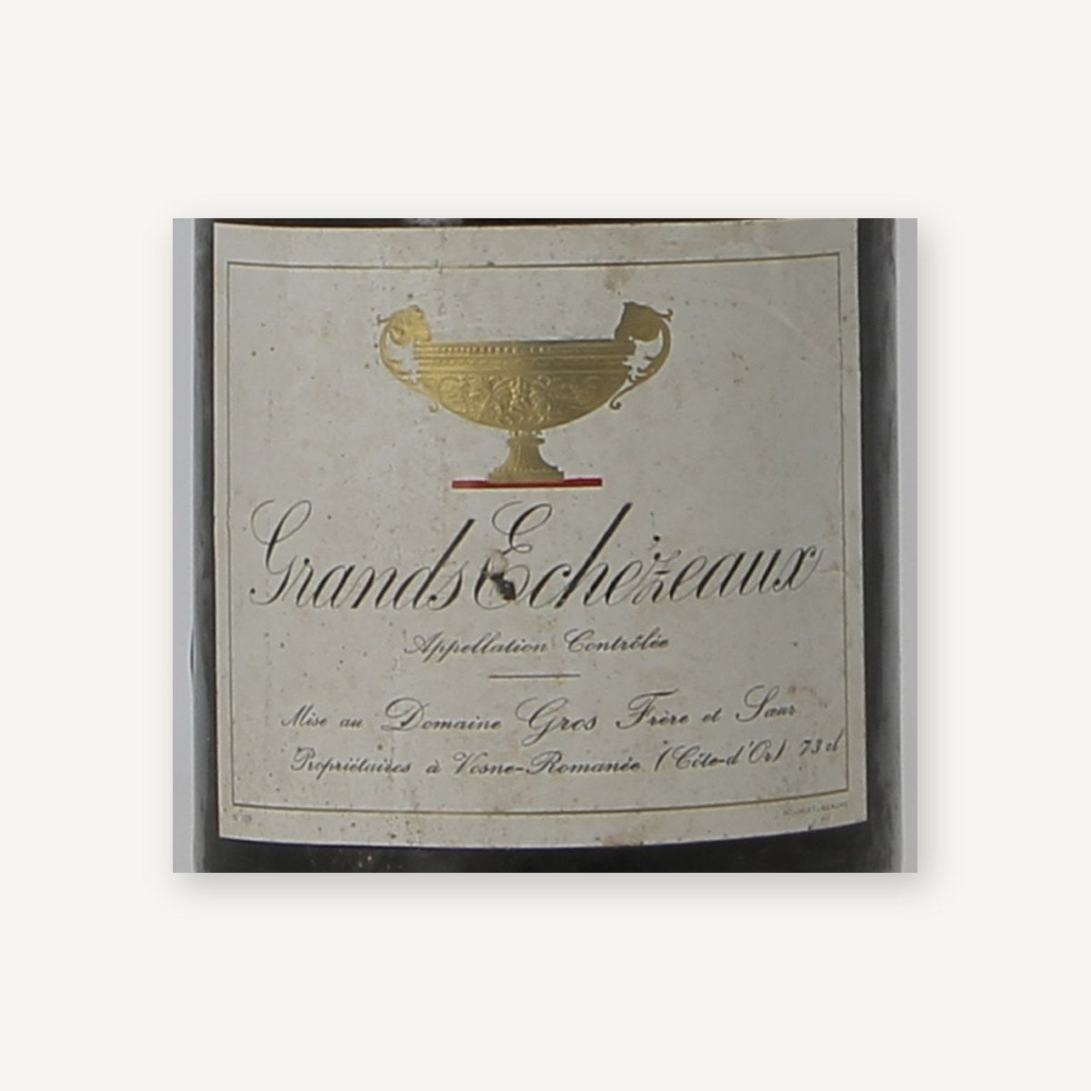 Domaine Gros Frere et Soeur Grands-Echezeaux Grand Cru 1976 AOC 1,5l — wine label