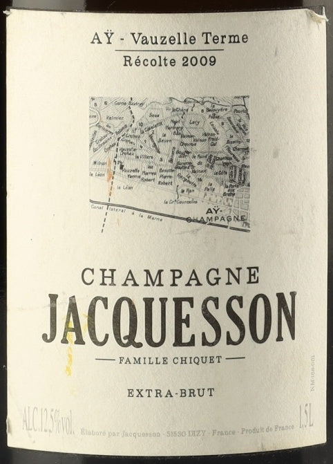 Jacquesson Ay Vauzelle Terme Extra Brut Champagne 2009 AOC 1,5l — wine label