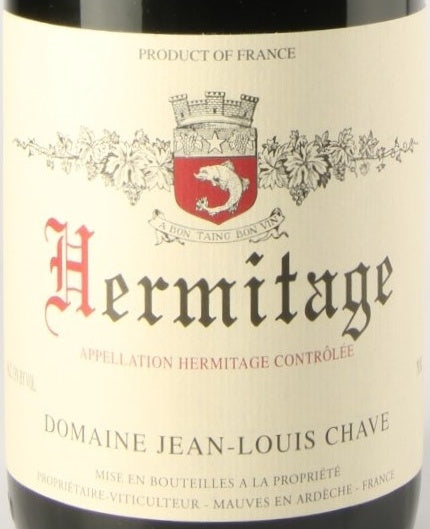 Jean-Louis Chave Rouge 1996 0,75l — wine label