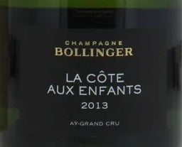 Bollinger La Cote aux Enfants Coteaux Champenois 2013 AOC 0,75l — wine label
