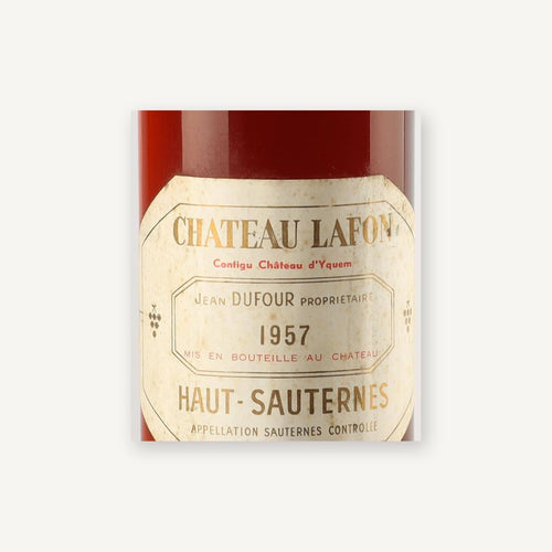 Lafon Contigu A Yquem 1957 0,75l — wine label
