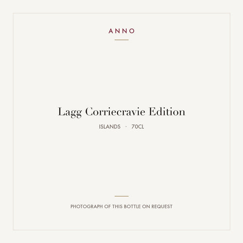 Lagg Corriecravie Edition 2024 0,7l from Islands — ANNO vintage card; photograph of the actual bottle available on request