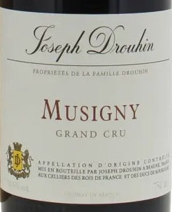 Joseph Drouhin Musigny Grand Cru 2021 AOC — wine label