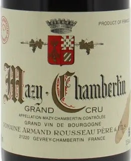 Armand Rousseau Mazy-Chambertin Grand Cru 2009 AOC 0,75l — wine label