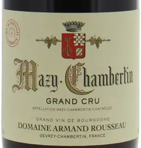 Armand Rousseau Mazy-Chambertin Grand Cru 2021 AOC 0,75l — etichetta del vino