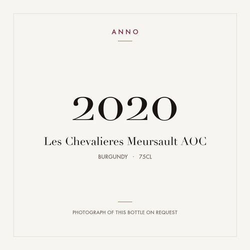 Les Chevalieres Meursault 2020 AOC 0,75l from Burgundy — ANNO vintage card; photograph of the actual bottle available on request