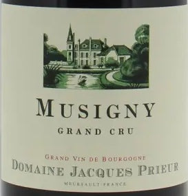 Domaine Jacques Prieur Musigny Grand Cru 2015 AOC 0,75l — etichetta del vino
