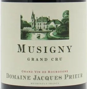 Domaine Jacques Prieur Musigny Grand Cru 2017 AOC 0,75l — wijnetiket