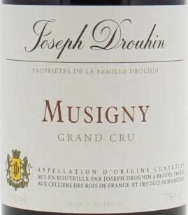 Joseph Drouhin Musigny Grand Cru 2017 AOC 0,75l — wine label